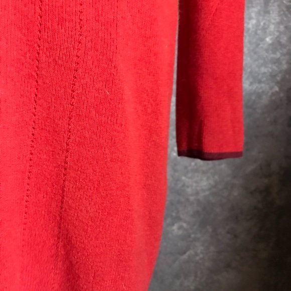 🚨SOLD🚨rag & bone Red ‘Natasha’ Cashmere Dress L - Picture 6 of 8